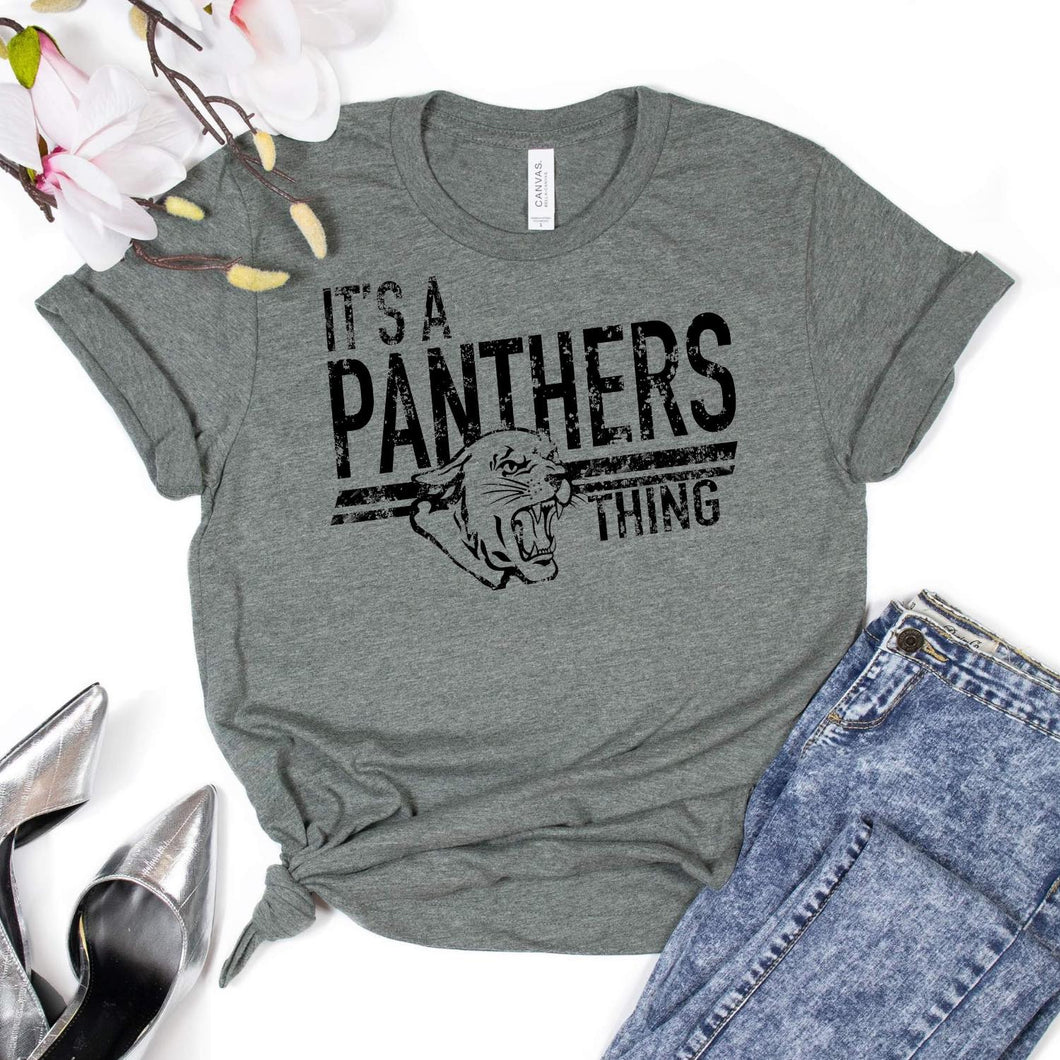 It's A Panthers Thing Low Heat Single Color BLACK Screen Print RTS
