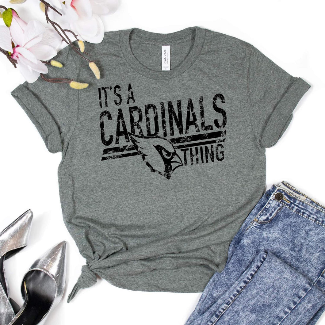 It's A Cardinals Thing Low Heat Single Color BLACK RTS