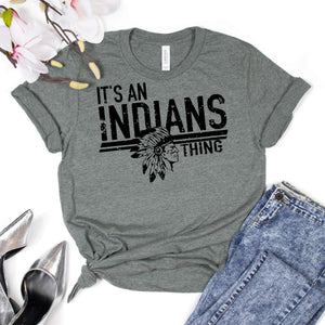 It's An Indians Thing Low Heat Single Color BLACK RTS