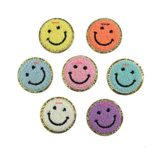 Load image into Gallery viewer, Chenille Happy Faces Apprx 2-2.5&quot; RTS
