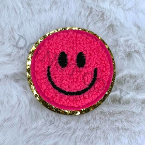 Chenille Happy Faces Apprx 2-2.5" RTS