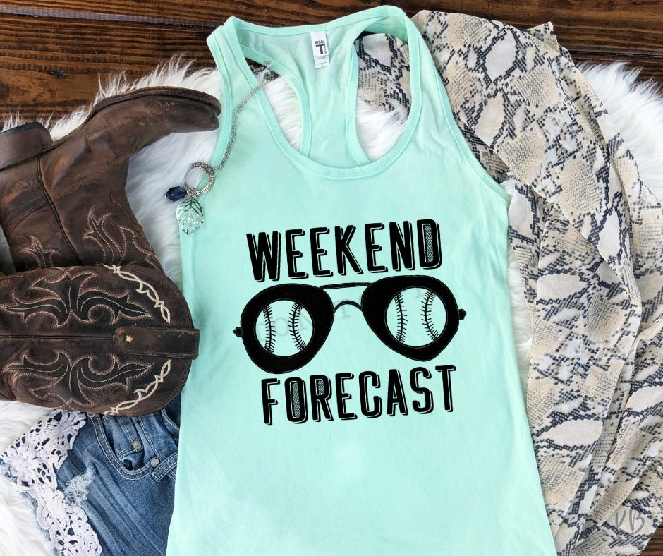 Weekend Forecast High Heat One Color Soft Screen Print RTS