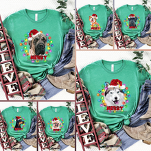 Load image into Gallery viewer, Assorted Merry Woofmas Full Color Direct To Film (DTF) Prints
