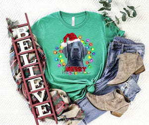 Assorted Merry Woofmas Full Color Direct To Film (DTF) Prints