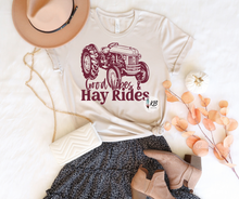 Load image into Gallery viewer, Good Vibes &amp; Hay Rides Low Heat MAROON RTS
