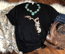 Load image into Gallery viewer, EXCLUSIVE to KBD: Cowhide States High Heat Full Color Soft Screen Print RTS
