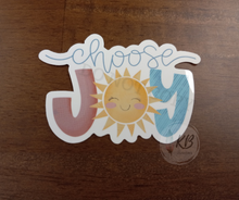 Load image into Gallery viewer, Choose Joy 3&quot; Waterproof, UV Proof, Deluxe Vinyl Sticker Ready To Ship
