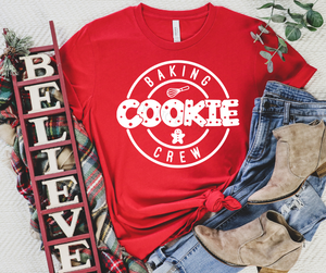 Cookie Baking Crew Single Color WHITE Low Heat RTS