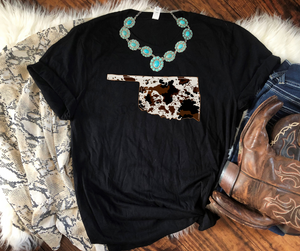 EXCLUSIVE to KBD: Cowhide States High Heat Full Color Soft Screen Print RTS
