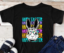 Load image into Gallery viewer, Happy Easter Bunny With Glasses High Heat RTS
