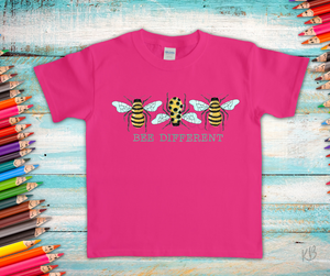 BEE Different / BEE Kind DUO SCREEN High Heat Full Color Soft Screen Print RTS