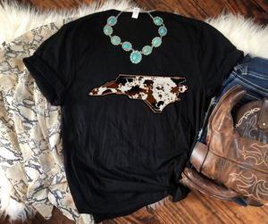 EXCLUSIVE to KBD: Cowhide States High Heat Full Color Soft Screen Print RTS