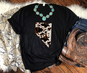 EXCLUSIVE to KBD: Cowhide States High Heat Full Color Soft Screen Print RTS