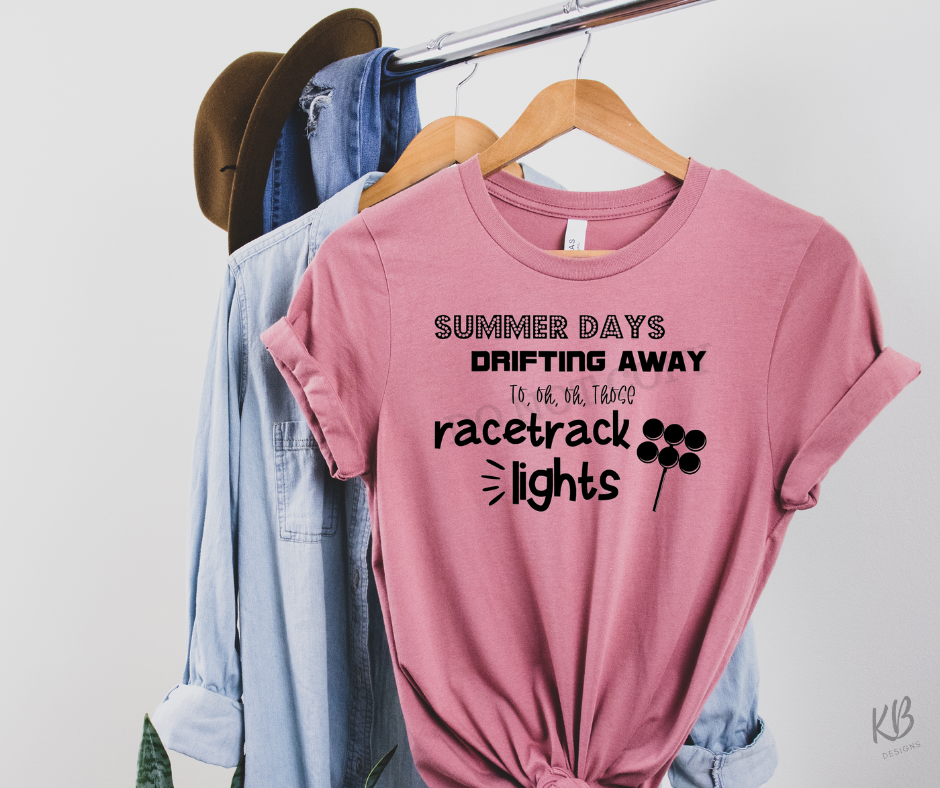 KBD ORIGINAL EXCLUSIVE Summer Days Drifting Away High Heat Single Color BLACK Soft Screen Print RTS