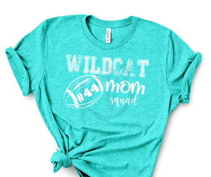 WILDCAT Mom Squad Pride Single Color WHITE Super Soft High Heat Screen Print RTS