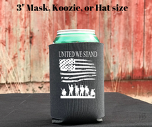Load image into Gallery viewer, United We Stand Single Color WHITE Super Soft High Heat Screen Print RTS
