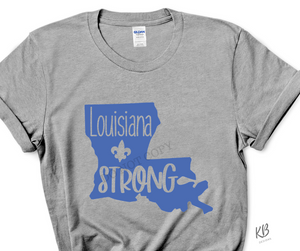 Louisiana Strong Soft Blue High Heat RTS