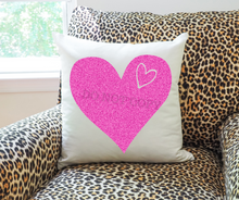 Load image into Gallery viewer, Heart of Hearts Metallic Pink Low Heat Soft Screen Print RTS
