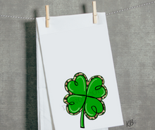 Load image into Gallery viewer, Leopard Shamrock High Heat Full Color Super Soft Screen Print RTS
