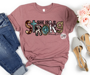 Boho She is Strong High Heat RTS