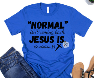 Normal Isn't Coming Back. JESUS IS - High Heat RTS