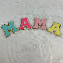 Load image into Gallery viewer, Assorted MULTI-COLOR Chenille Letter Word Set Apprx 3&quot;
