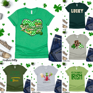 Assorted St Patricks Day Direct To Film (DTF) Transfers