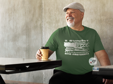 Load image into Gallery viewer, I Support the 2nd Amendment Distressed Single Color WHITE High Heat Super Soft Screen Print RTS
